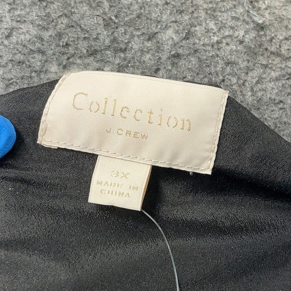 J.Crew Collection Tie Neck Top in Shimmering Floral Jacquard – Size 3X - NWT - Picture 5 of 6